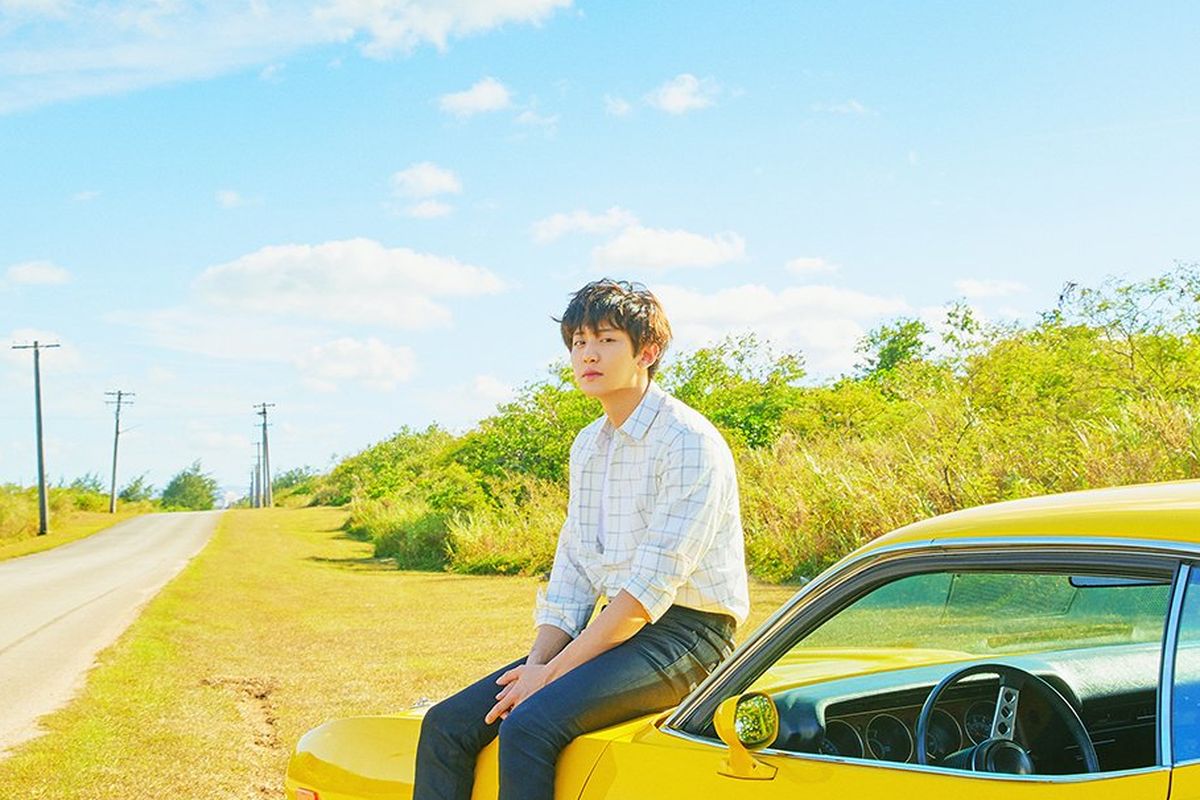 Chanyeol dalam debut solonya yang bertajuk SSFW