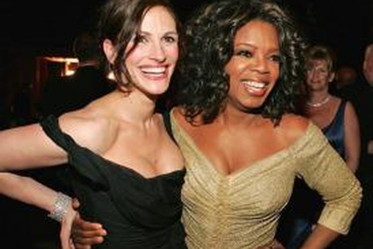 Aktris Julia Roberts dan Oprah Winfrey