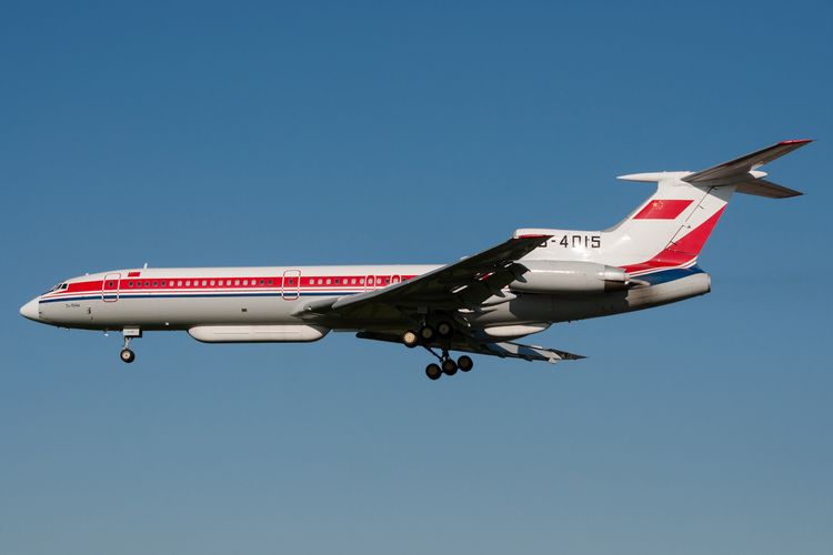 Pesawat Tupolev-154 buatan Rusia yang dioperasikan oleh China Northwest Airlines dan China Southwest Airlines.