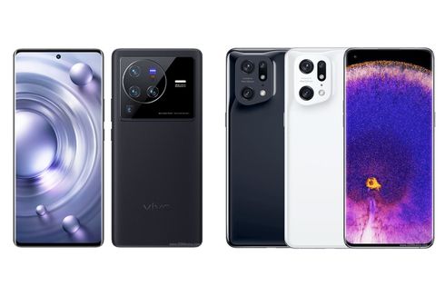 Beda Spesifikasi Vivo X80 Pro dan Oppo Find X5 Pro dengan Selisih Harga Rp 1 Juta