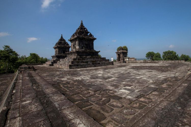 Candi Barong di Kabupaten Sleman, Yogyakarta.