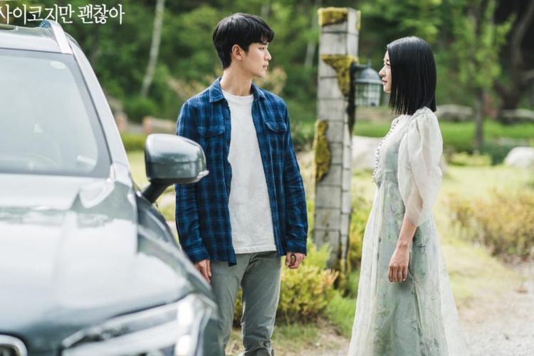 Kim Soo Hyun dan Seo Ye Ji dalam drama It?s Okay To Not Be Okay (2020)