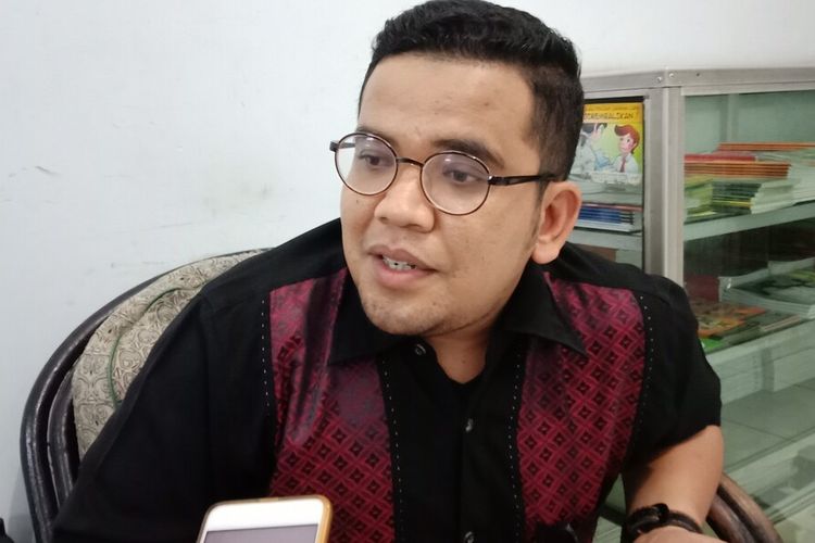 Direktur LBH Medan Ismail Lubis menceritakan sejarah lahirnya lembaga pembela rakyat di Kota Medan, Sabtu (29/1/2022)