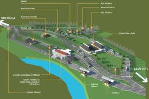 Pos Lintas Batas Negara, Representasi Langgam Arsitektur Lokal