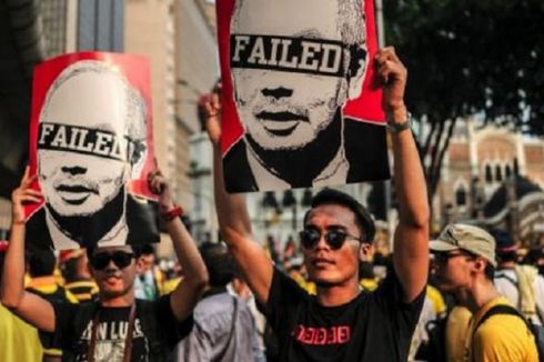 PM Malaysia Najib Razak Tolak Mundur