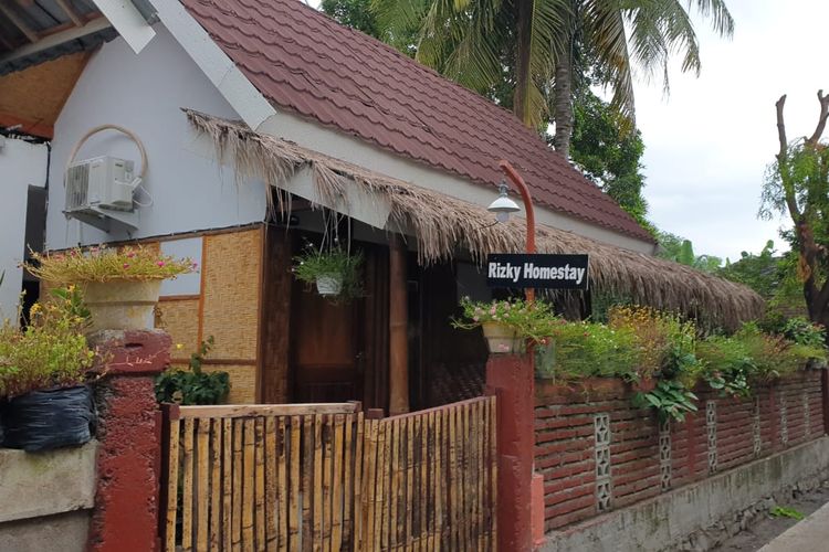 Salah satu homestay di Kawasan Mandalika, NTB