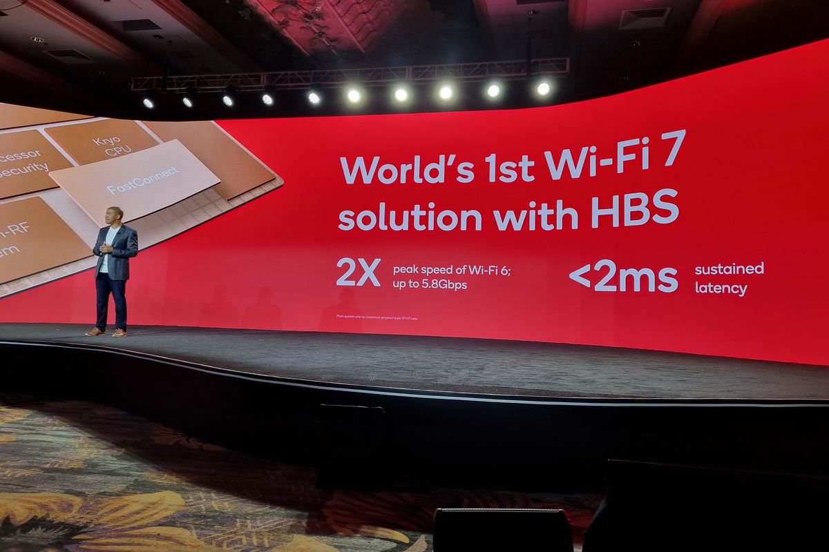 Chipset Snapdragon 8 Gen 2 dibekali dukungan konektivitas WiFi 7. WiFi 7 sendiri memiliki kecepatan hingga 5,8 Gbps.