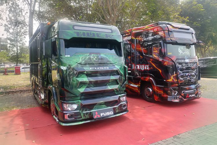 Modifikasi truk Canter di GIIAS 2024