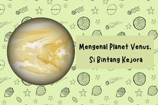 Mengenal Planet Venus, Si Bintang Kejora