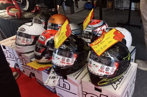 Obral Helm Arai di IIMS 2024, Diskon Tembus Jutaan Rupiah