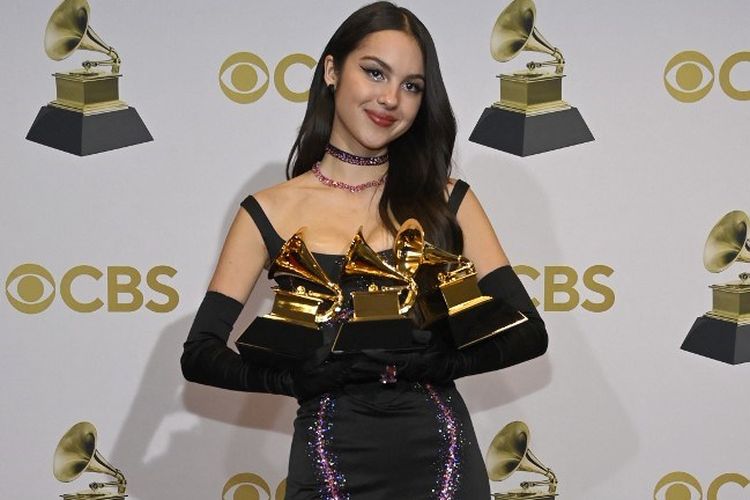 Olivia Rodrigo memenangkan tiga penghargaan di ajang Grammy Awards 2022