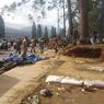 Lapak PKL di Puncak Bogor Dibongkar karena Sering Dikerumuni Wisatawan