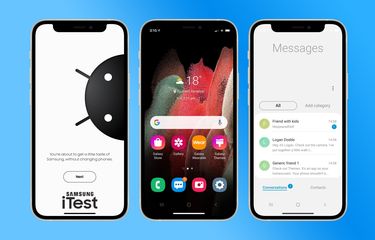 Fitur baru untuk pengguna iPhone bernama Samsung iTest