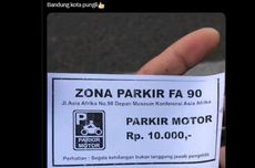 Viral, Foto Parkir Motor Rp 10.000 di Jalan Asia Afrika Bandung, Ini Kata Pengelola Museum KAA