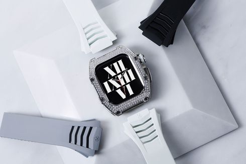 5 Detail Apple Watch Termahal di Dunia, Golden Concept Diamond Edition