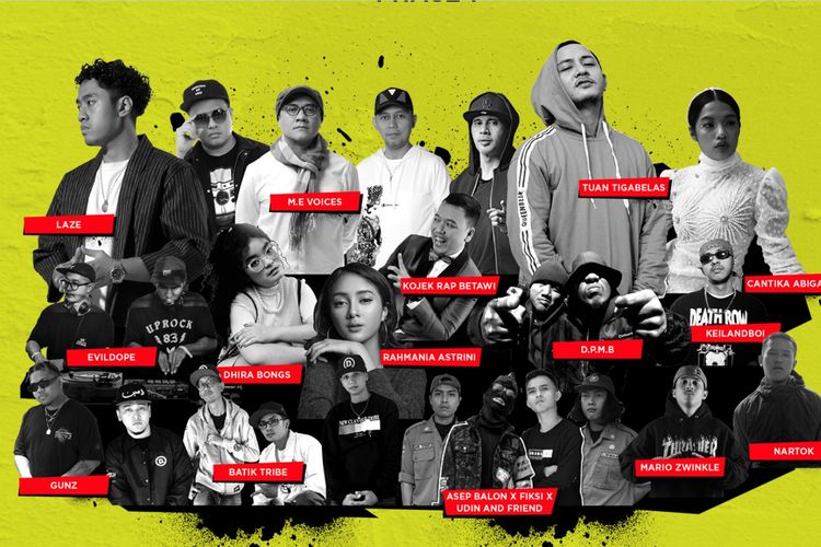Line up pertama FLAVS 2021 -- A Hip Hop, Soul, R&B Festival