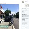 Viral Foto Mobil Dinas Terparkir di Jalur Sepeda
