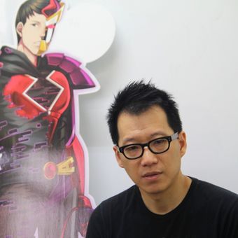Komikus asal Indonesia, Chris Lie sekaligus pendiri Caravan Studio dan Re:On Comics.