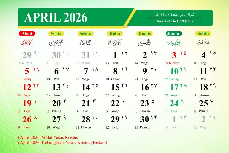 Masih Ada Libur Panjang Setelah Lebaran 2026, Catat Tanggalnya!