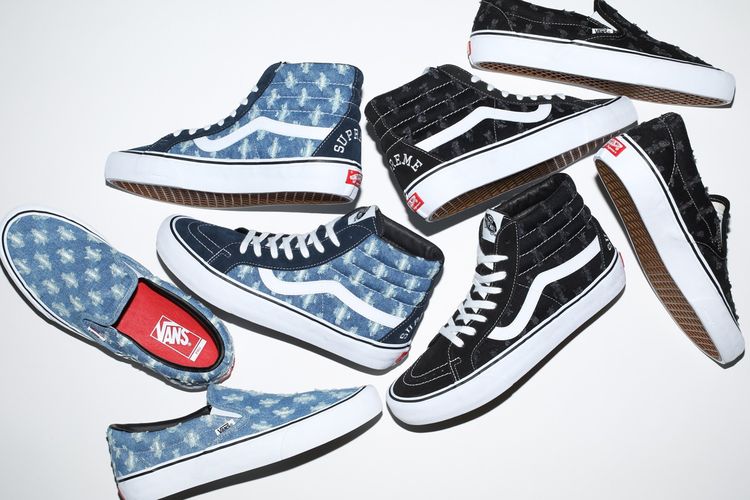 Vans X Supreme