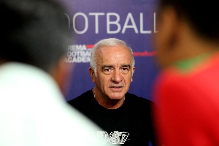 Pelatih Arema FC musim 2020, Mario Gomez.