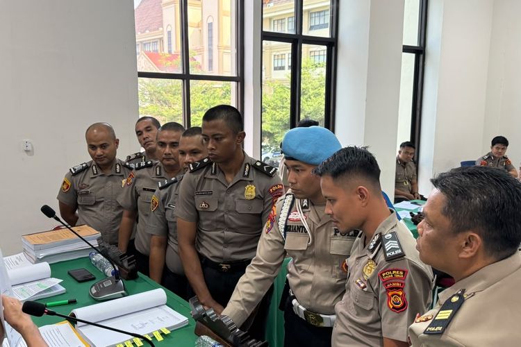 Lima Polisi di Jambi Ajukan Banding Usai Dipecat dalam Kasus Kematian Brigadir Eko
