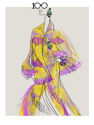 Koleksi Iris Apfel x H&M menghadirkan berbagai gaya khas Apfel yang eye-catching.