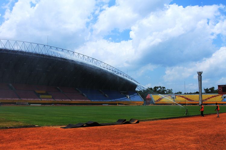Stadion Glora Sriwijaya (GSJ), Palembang, Sumatera Selatan yang menjadi kandidat pelaksanaan piala dunia U-21.
