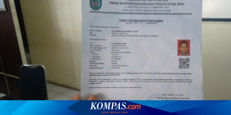 Blanko Ktp El Kosong Warga Kota Bekasi Perpanjang Suket