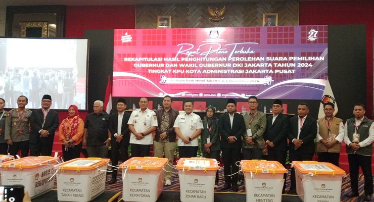 Real Count Pilkada Jakarta di Jakpus Berlangsung 3 Hari hingga 6 Desember