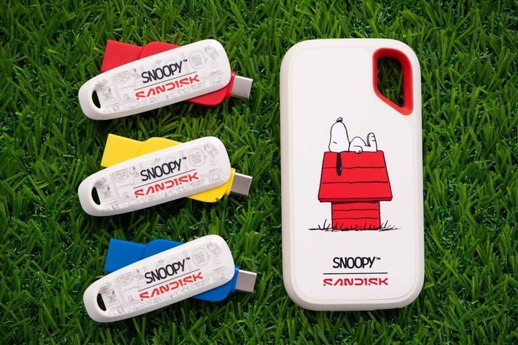SSD dan phone drive SanDisk edisi Snoopy dirilis di Indonesia dalam rangka merayakan 75 tahun komik strip Peanuts yang menampilkan karakter anjing beagle itu.