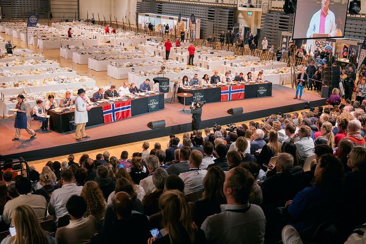 Gelaran World Cheese Awards 2023 di Norwegia. 