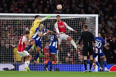 Hasil Arsenal Vs Porto: Drama Adu Penalti, The Gunners Lolos 8 Besar