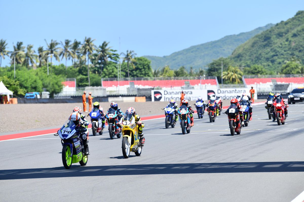Gelaran Balap Motor Sportbike Pertamina Mandalika Racing Series 2026 di Mandalika International Circuit pada 24-26 April 2026.