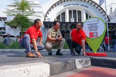 Garap Penataan Trotoar Jakarta, Semen Indonesia Gunakan Produk Beton Ramah Lingkungan