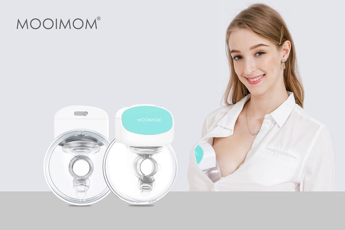 MOOIMOM M2 Hands-Free Wireless Electric Breast Pump. 