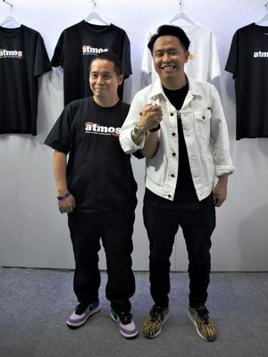 Hirofumi Kojima (Creative Director Atmos) & Marcel Lukman (President Director Atmos Indonesia)