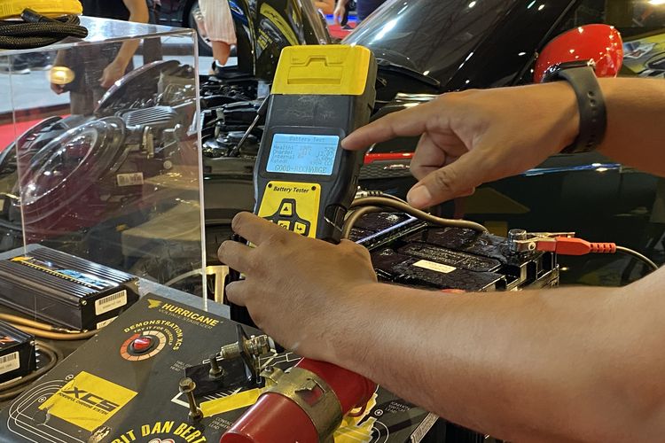 Produk power inverter XCS Hurricane tampil di IIMS 2024