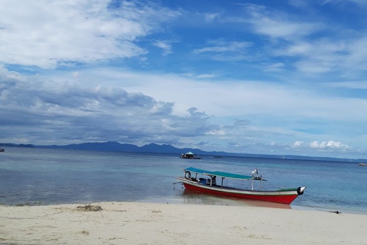 Ilustrasi Pulau Pahawang, Lampung. 