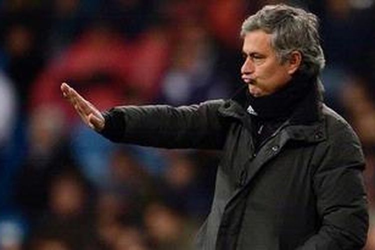 Jose Mourinho, yang akhir musim ini akan tinggalkan Real Madrid.