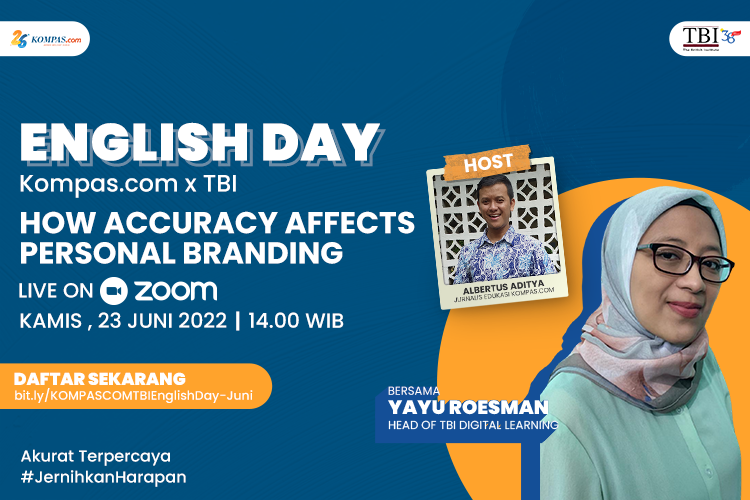 English Day Kompas.com x TBI Juni 2022