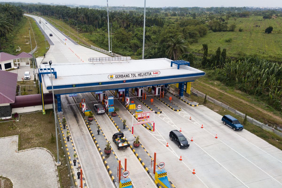 Jalan Tol Medan-Binjai.