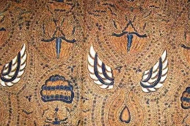 Motif Anyaman Batik - Motif batik adalah kerangka gambar yang