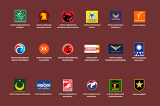"Quick Count" Pileg Litbang "Kompas" Data 100 Persen: PDI-P 16,31 Persen, Golkar 14,64 Persen, Gerindra 13,47 Persen