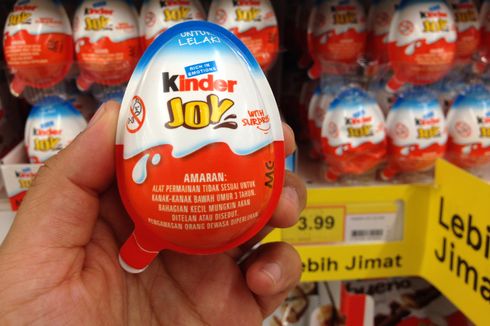 BPOM: Belum Ada Laporan Kasus Salmonella Terkait Kinder Joy di Indonesia