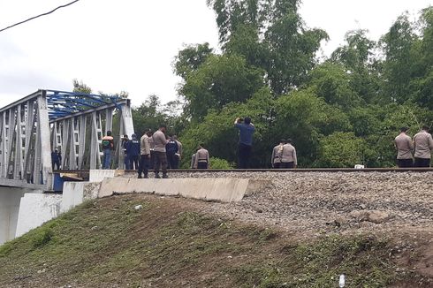 Mobil Patroli Ditabrak KA Brantas, Jenazah Pelda Eka Budi Ditemukan Mengapung di Sungai