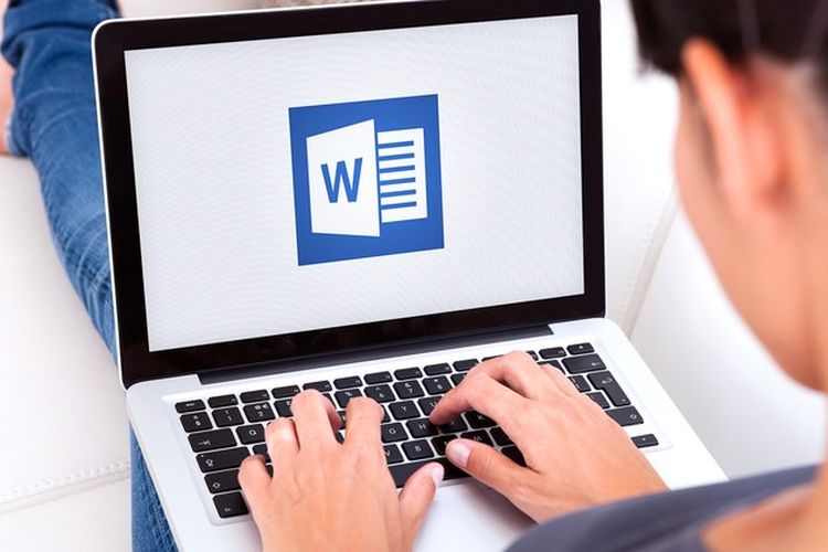 ilustrasi aplikasi Microsoft Word