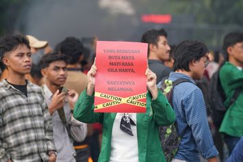 Demonstrasi ''Indonesia Gelap'' Bawa 9 Tuntutan