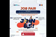 Lowongan Kerja KAI untuk Lulusan SLTA hingga S1 via Jobfair di Bandung, Palembang, dan Lampung