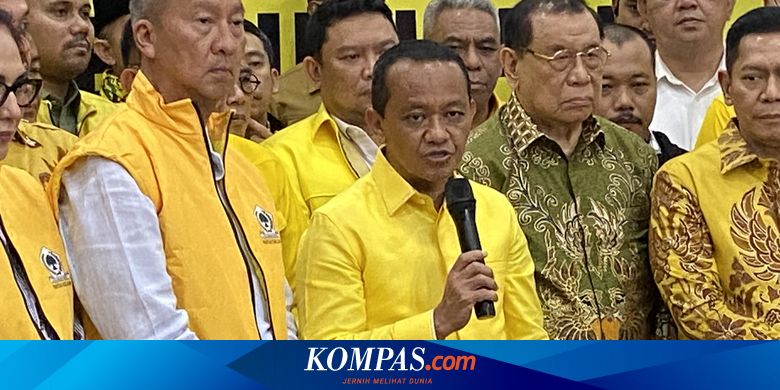 Ridwan Hisjam Tak Penuhi Syarat, Bahlil Jadi Calon Tunggal Ketum Golkar